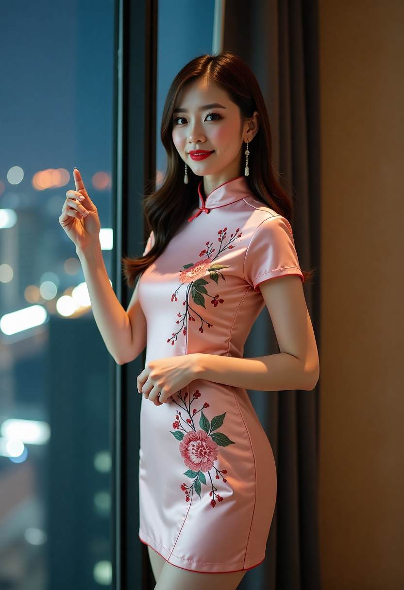 云端第七码头科幻动画场景